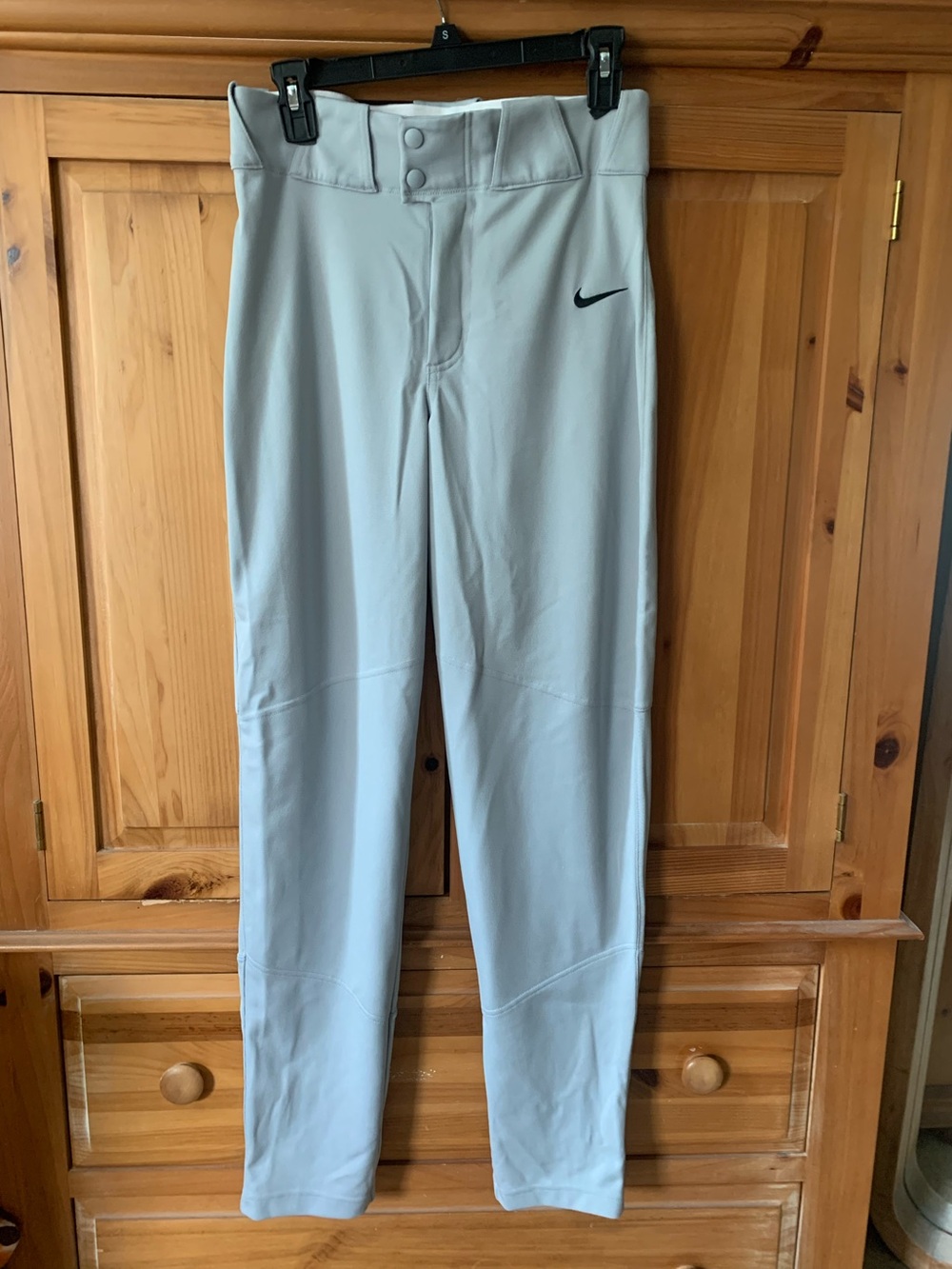 Nike Men’s Light Gray Performance Baseball Pants